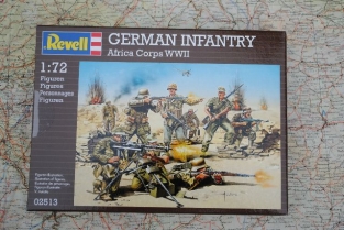 Revell 02513 AFRICA CORPS GERMAN INFANTRY